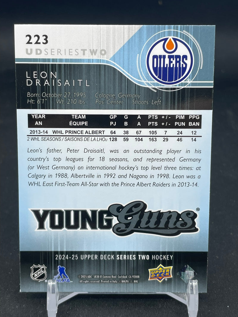 2024 UPPER DECK SERIES TWO - YOUNG GUNS RENEWED - L. DRAISAITL -