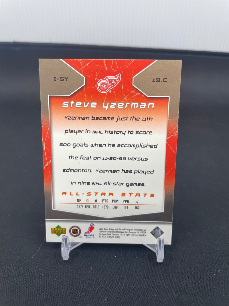 2003 UPPER DECK - ICE ICONS - S. YZERMAN -