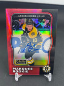 2017 UPPER DECK O-PEE-CHEE PLATINUM - RED RAINBOW AUTO - A. BJORK -