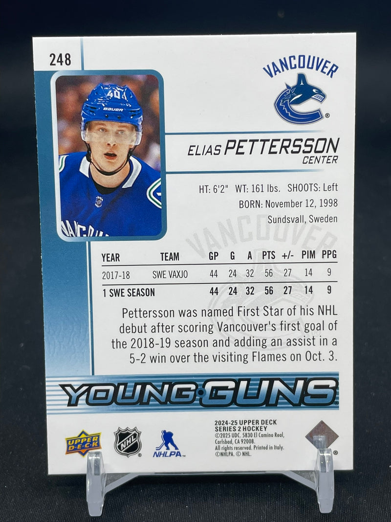 2024 UPPER DECK SERIES TWO - YOUNG GUNS RENEWED - E. PETTERSSON -