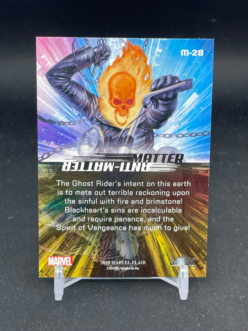 2019 UPPER DECK MARVEL FLAIR - MATTER - GHOST RIDER -