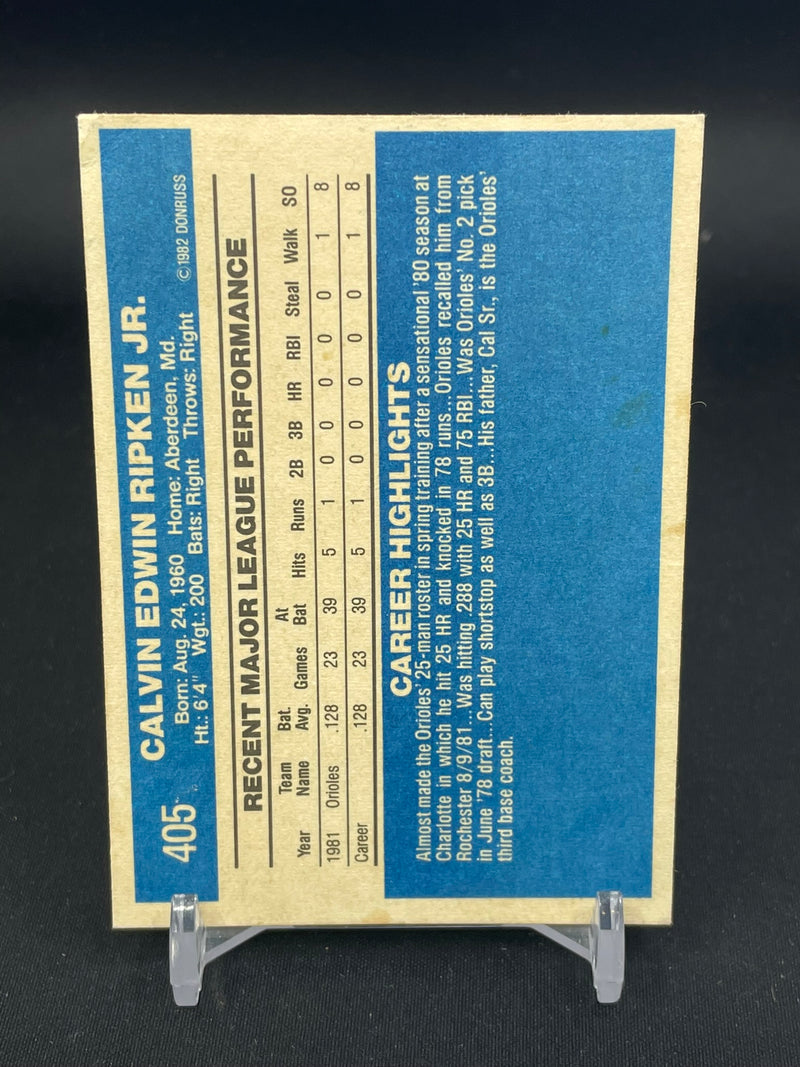 1982 DONRUSS - C. RIPKEN JR. -