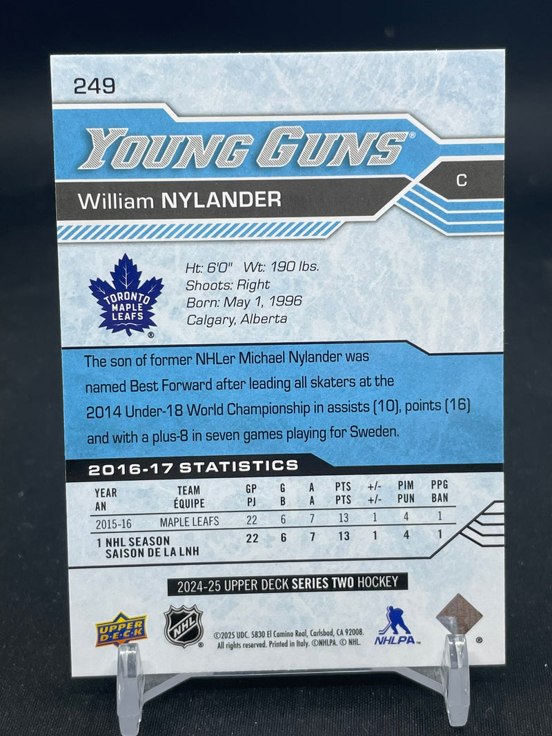2024 UPPER DECK SERIES TWO - YOUNG GUNS RENEWED - W. NYLANDER -