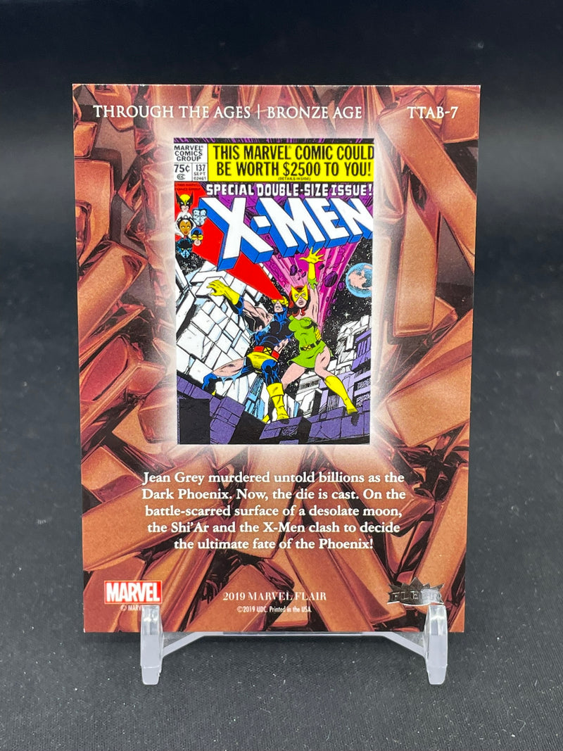 2019 UPPER DECK MARVEL FLAIR - THROUGH THE AGES BRONZE - X-MEN -