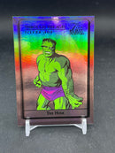 2019 UPPER DECK MARVEL FLAIR - THROUGH THE AGES SILVER - THE HULK -