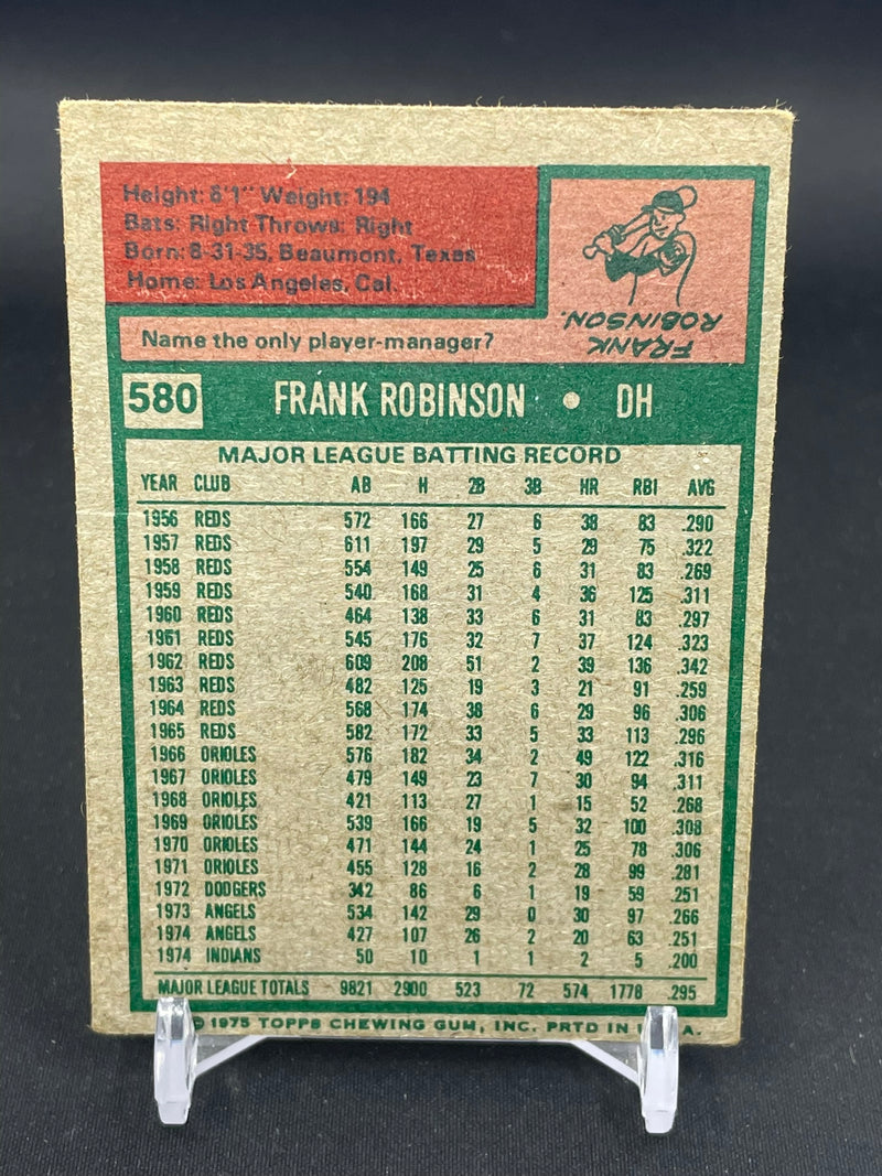 1975 TOPPS - F. ROBINSON -