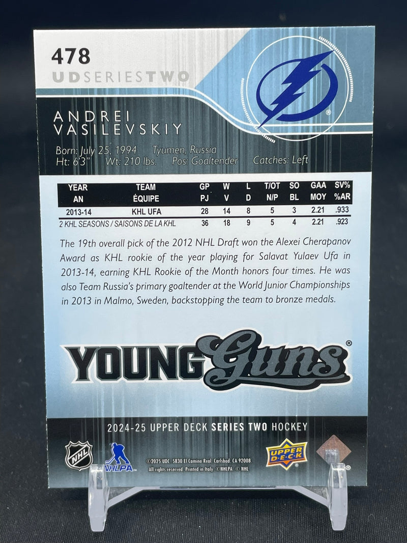 2024 UPPER DECK SERIES TWO - YOUNG GUNS RENEWED - A. VASILEVSKIY -