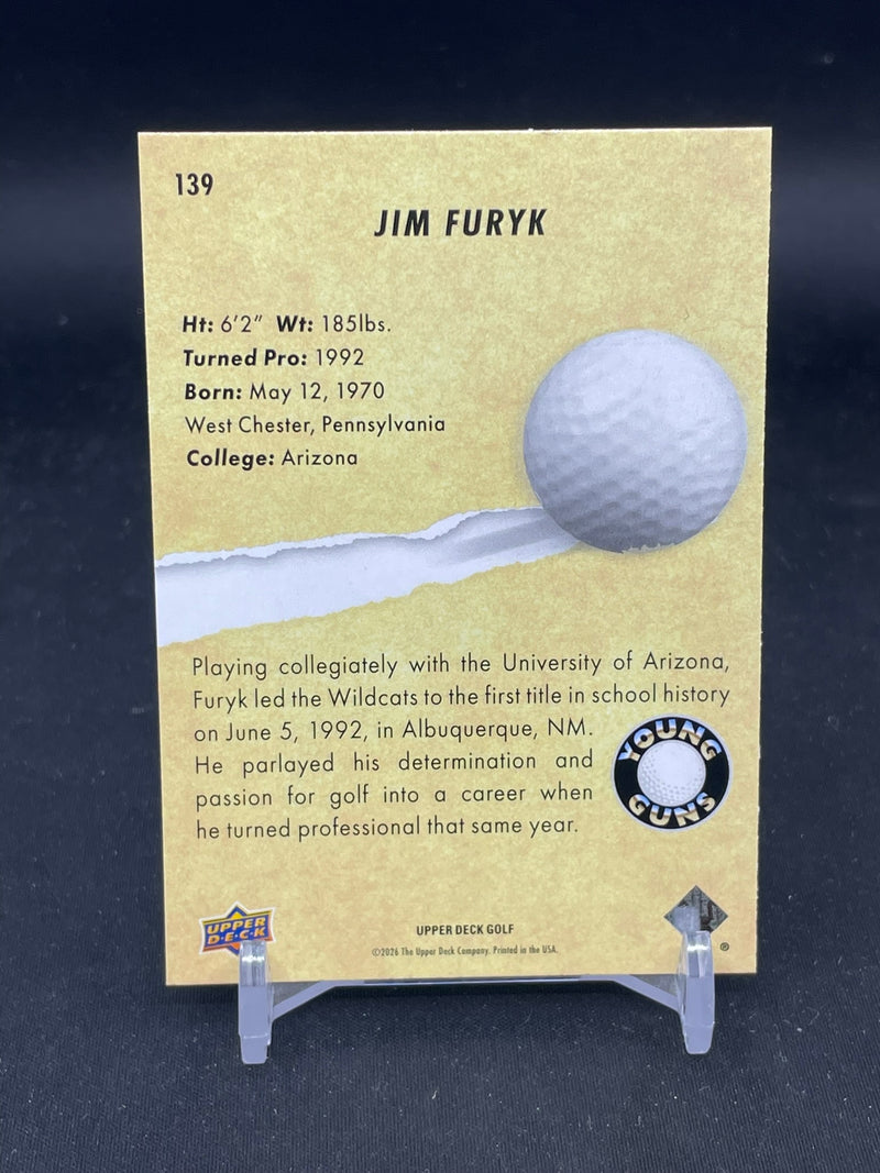 2026 UPPER DECK GOLF - RETRO YOUNG GUNS - J. FURYK -