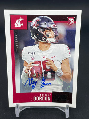 2020 PANINI SCORE - A. GORDON - #351 - AUTOGRAPH - RC