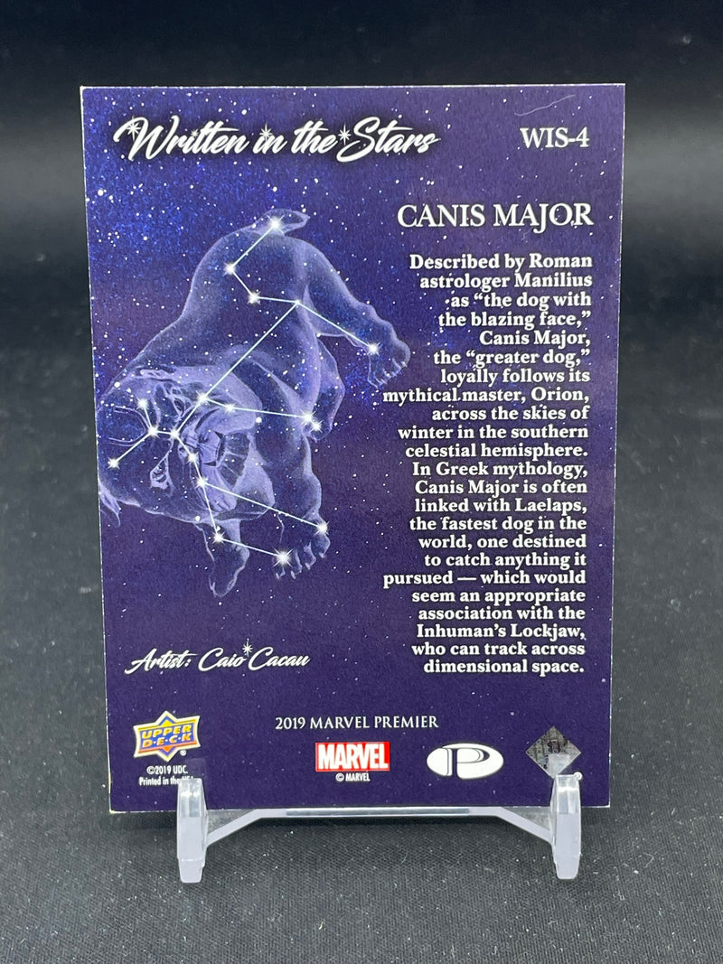 2019 UPPER DECK MARVEL PREMIER - WRITTEN IN THE STARS - LOCKJAW -