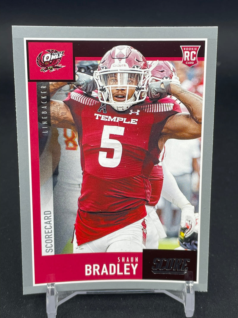 2020 PANINI SCORE - SCORECARD - S. BRADLEY -