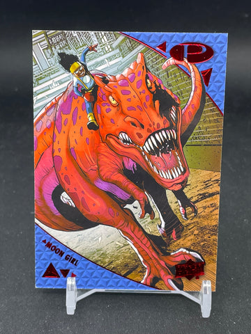 2019 UPPER DECK MARVEL PREMIER - RED - MOON GIRL - #29 - #'D/30