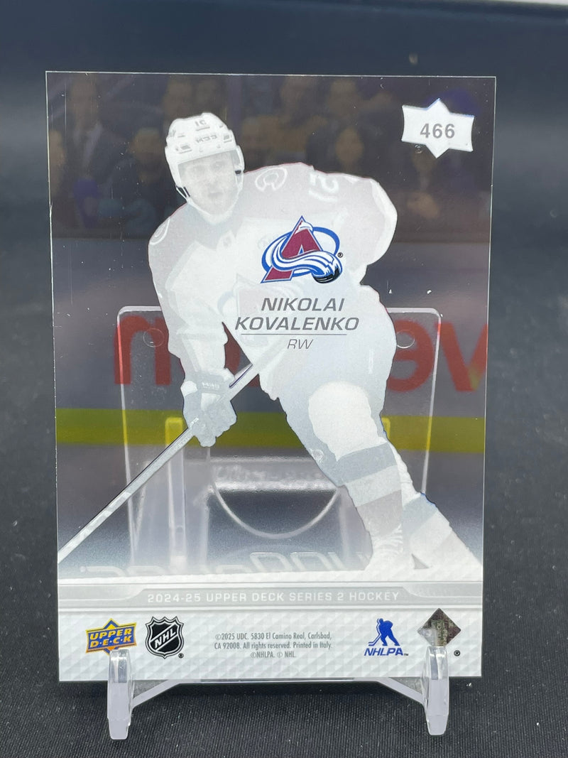 2024 UPPER DECK SERIES TWO - CLEAR CUT - YOUNG GUNS - N. KOVALENKO -