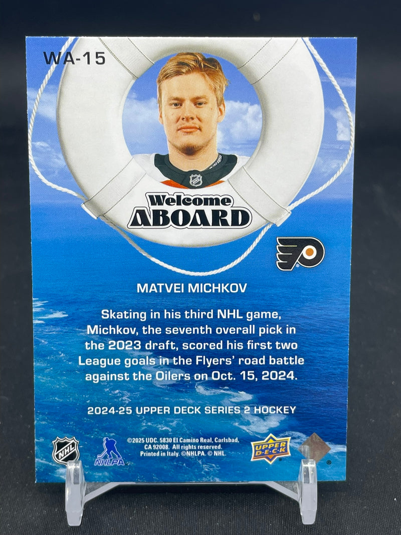 2024 UPPER DECK SERIES TWO - WELCOME ABOARD - M. MICHKOV -