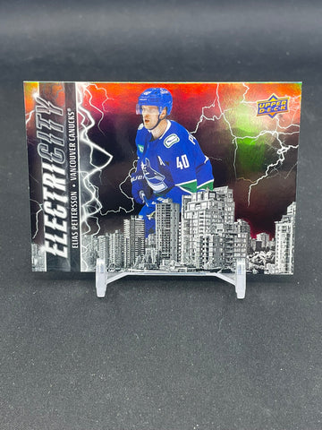 2024 UPPER DECK SERIES TWO - BLACK PARALLEL - ELECTRICITY - E. PETTERSSON - #EC-12