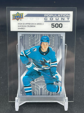 2024 UPPER DECK SERIES TWO - POPULATION COUNT 500 - M. CELEBRINI - #PC-42 - #'D/500
