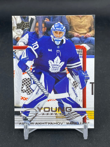 2025 UPPER DECK EXTENDED SERIES - YOUNG GUNS - A. AKHTYAMOV - #722 - RC
