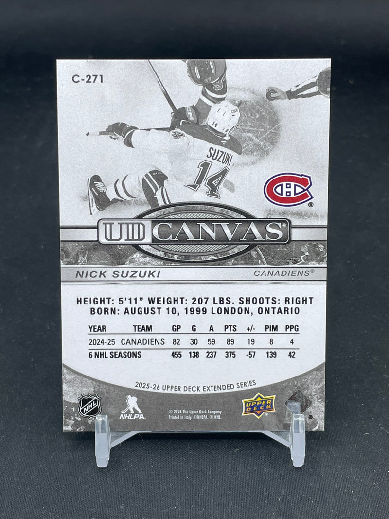 2025 UPPER DECK EXTENDED SERIES - B/W - UD CANVAS - N. SUZUKI -