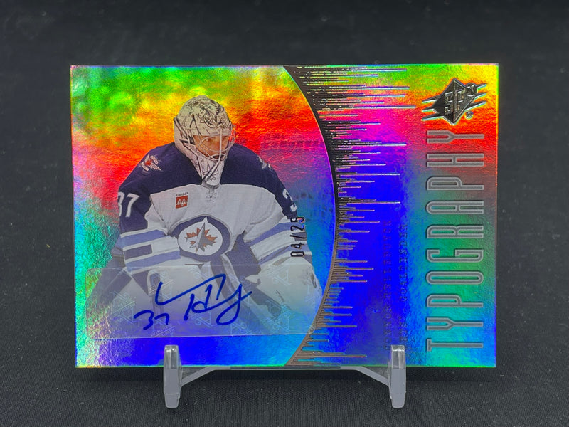 2025 UPPER DECK SPX - TYPOGRAPHY - C. HELLEBUYCK - #TYPE-CH - #'D/25 - AUTOGRAPH