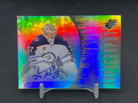2025 UPPER DECK SPX - TYPOGRAPHY - C. HELLEBUYCK - #TYPE-CH - #'D/25 - AUTOGRAPH