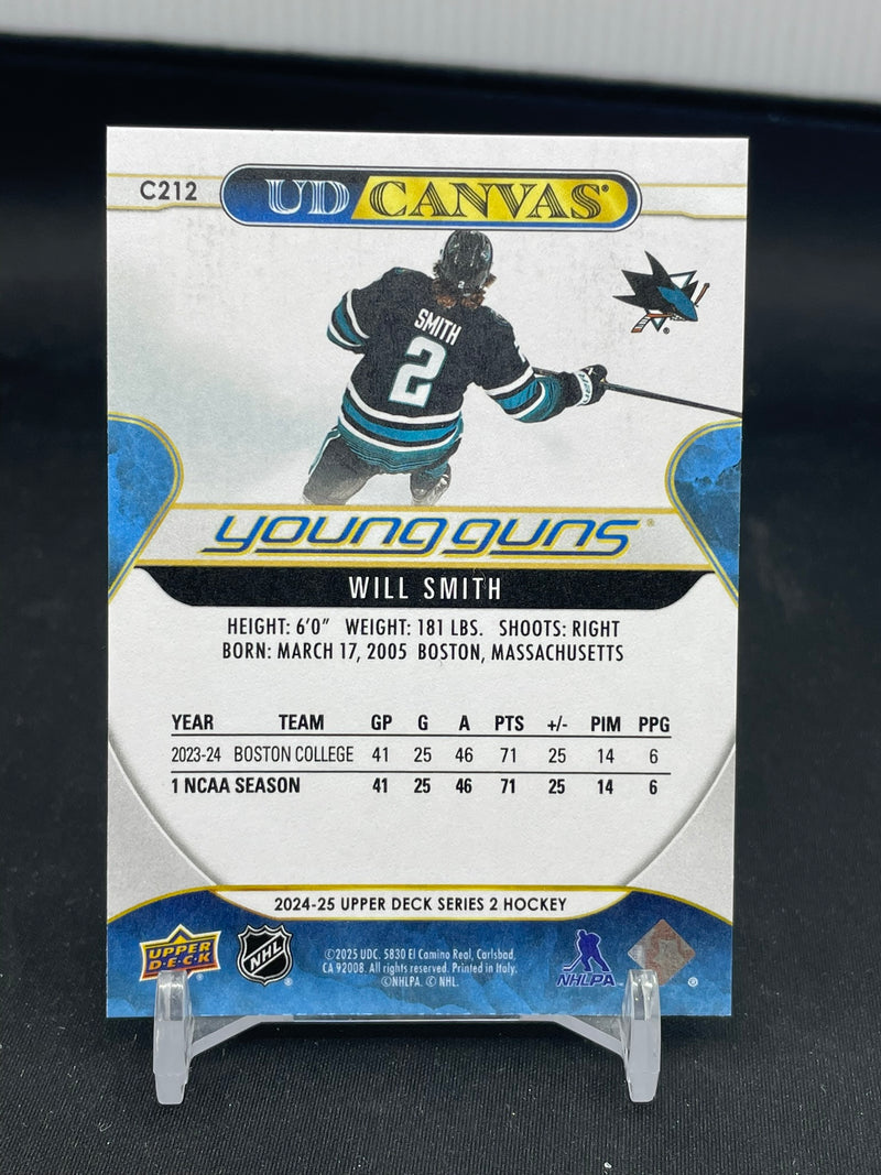 2024 UPPER DECK SERIES TWO - UD CANVAS - YOUNG GUNS - W. SMITH -