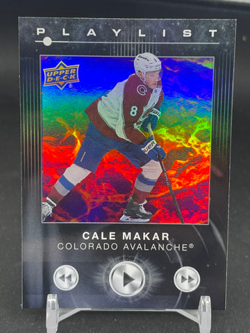 2024 UPPER DECK SERIES TWO - BLACK PARALLEL - PLAYLIST - C. MAKAR - #PL-8