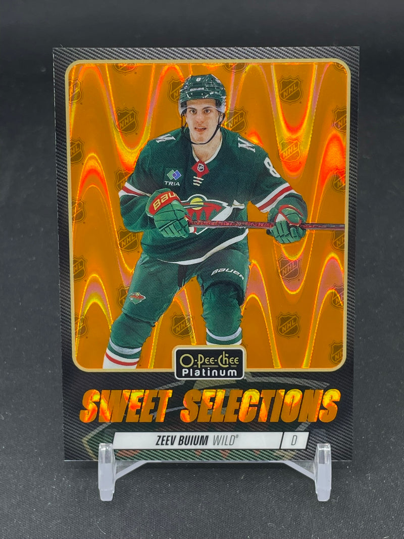 2025 UPPER DECK O-PEE-CHEE PLATINUM - ORANGE RAY - SWEET SELECTIONS - Z. BUIUM - #SS-4 - #'D/15