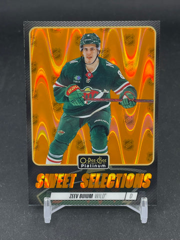 2025 UPPER DECK O-PEE-CHEE PLATINUM - ORANGE RAY - SWEET SELECTIONS - Z. BUIUM - #SS-4 - #'D/15