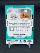2025 UPPER DECK O-PEE-CHEE PLATINUM - TURQOUISE FRAGMENTS - L. CARLSSON - #111 - #'D/249
