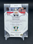 2024 UPPER DECK ENGRAINED ICONS - EBONY - G. HEBERT - #CA-GY - #'D/49 - AUTOGRAPH