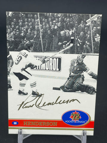 1991 FUTURE TRENDS -  P. HENDERSON - #98 - AUTOGRAPH