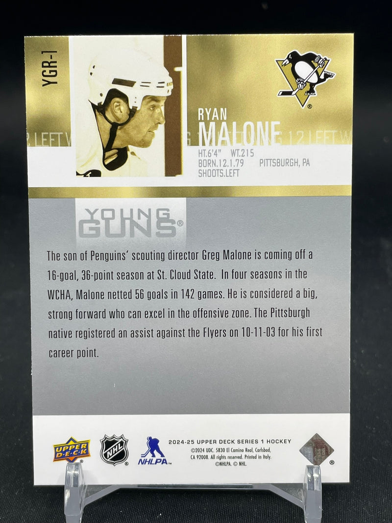 2024 UPPER DECK SERIES ONE - YOUNG GUNS RENEWED - R. MALONE -