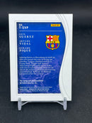 2020 PANINI IMMACULATE - L. SUAREZ / A. VIDAL / G. PIQUE - #T-SVP - #'D/10 - TRIPLE AUTOGRAPH