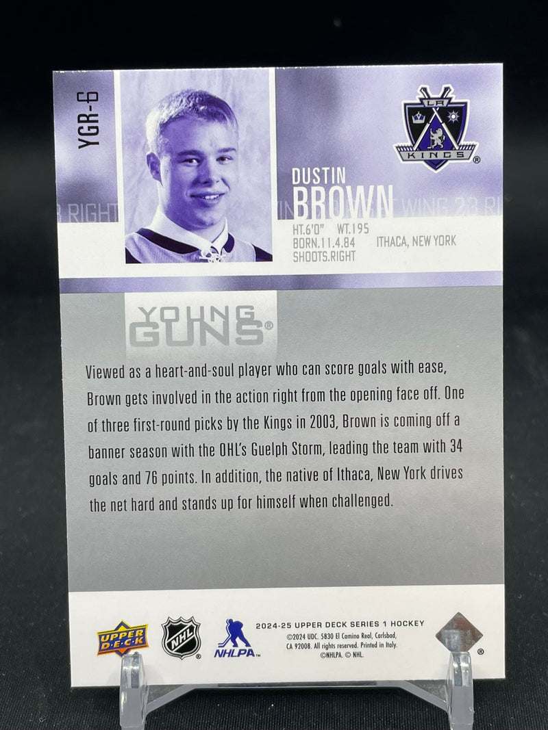 2024 UPPER DECK SERIES ONE - YOUNG GUNS RENEWED - D. BROWN -