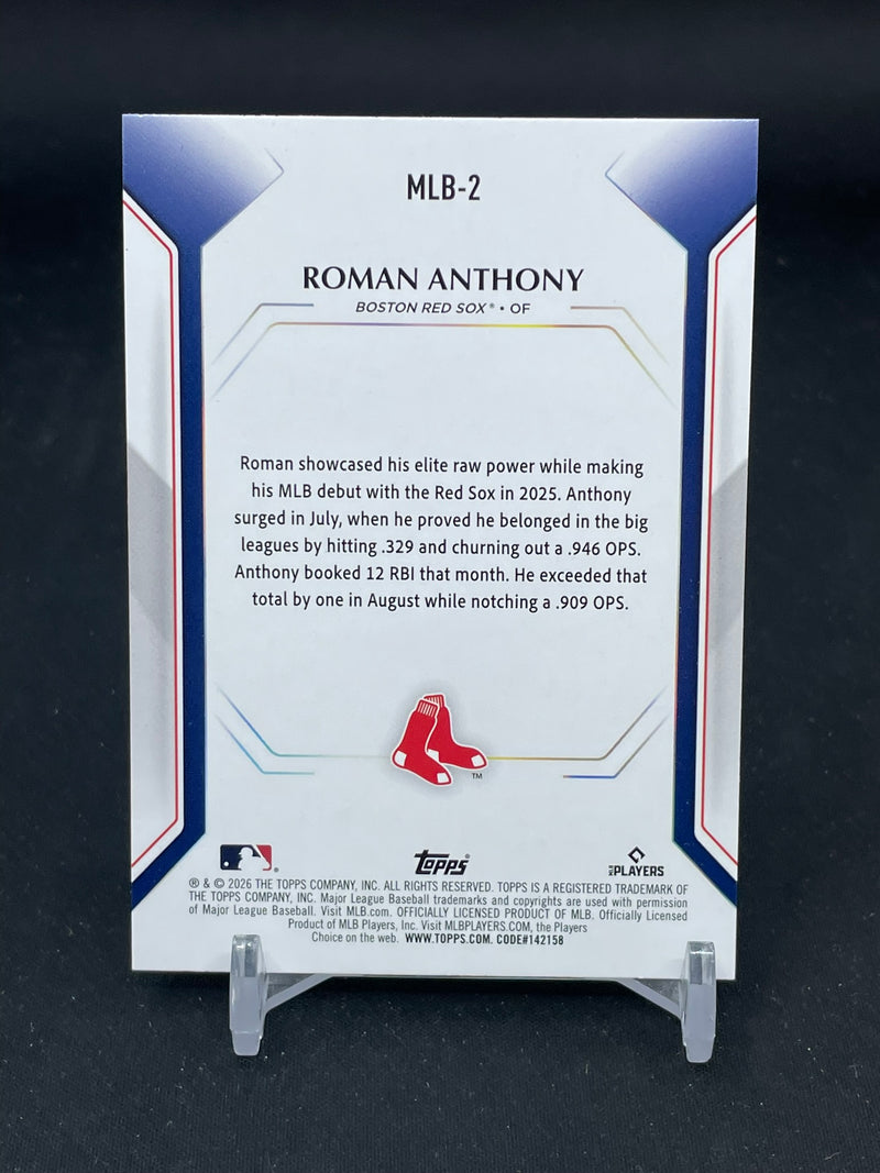 2025 TOPPS COLLECTOR KIT - R. ANTHONY -