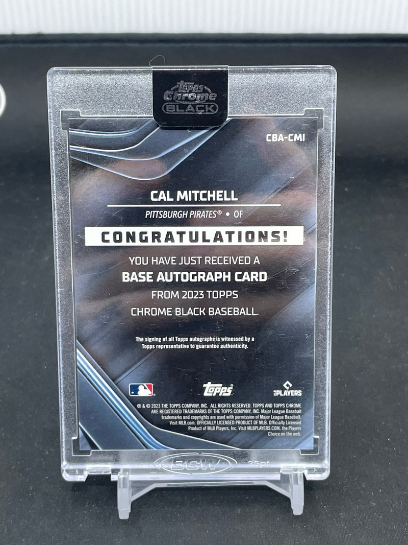 2023 TOPPS CHROME BLACK - C. MITCHELL -