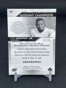 2023 UPPER DECK GOODWIN CHAMPIONS - AQUAMARINE - PLATINUM - K. GRIFFEY JR. - #P7 - #'D/75