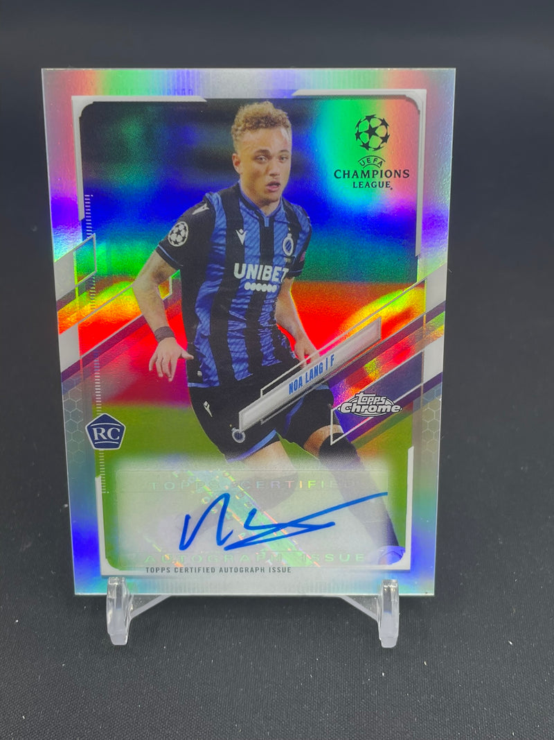 2020 TOPPS CHROME UEFA - N. LANG -