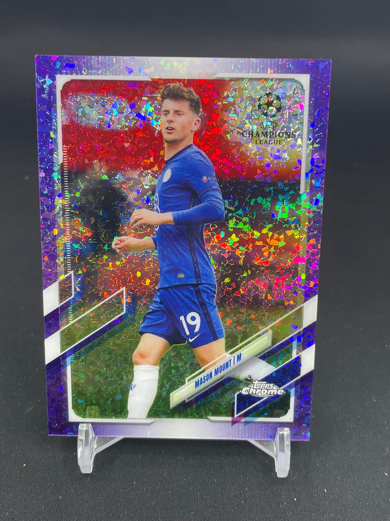 2020 TOPPS CHROME UEFA - PURPLE SPARKLES - M. MOUNT - #45 - #'D/250