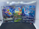 POKEMON EEVEELUTION VMAX PREMIUM COLLECTION JUMBO CARDS (ALL 3 CARDS)