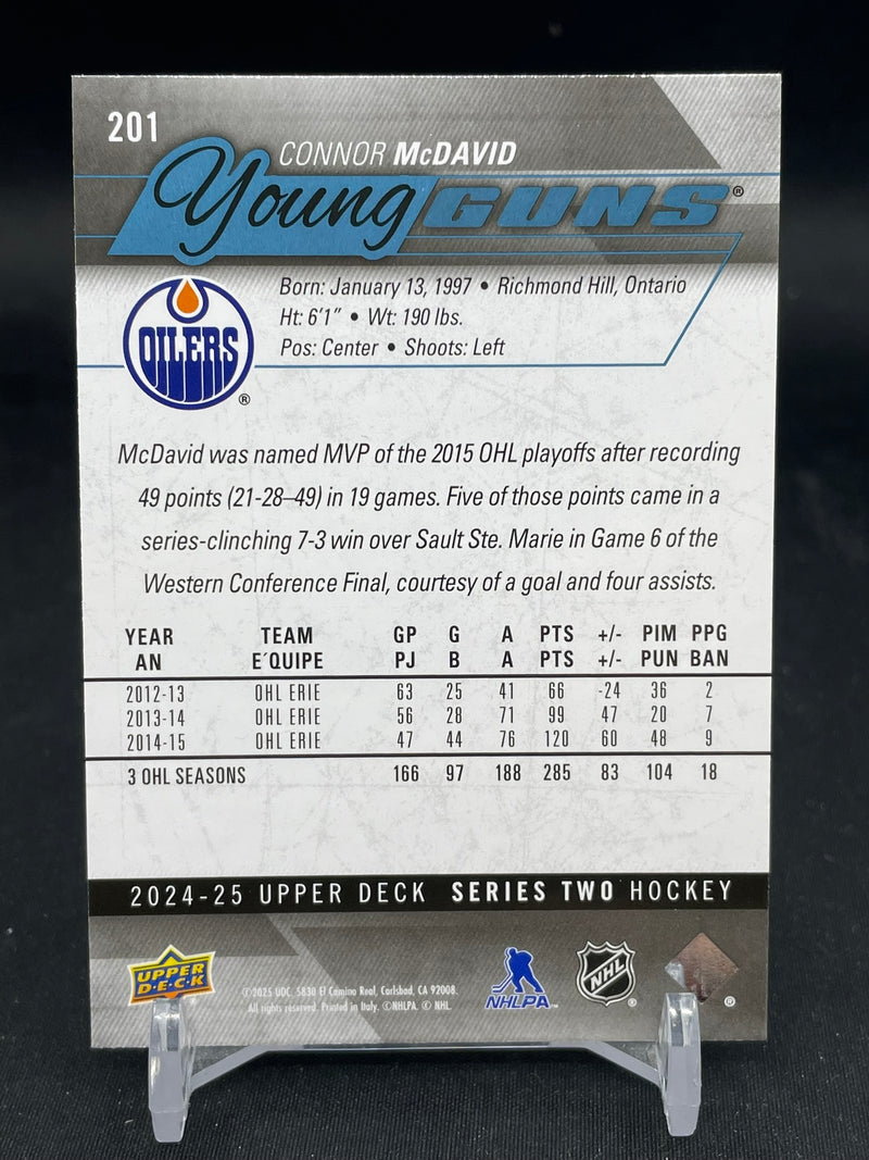 2024 UPPER DECK SERIES TWO - YOUNG GUNS RENEWED - C. MCDAVID -