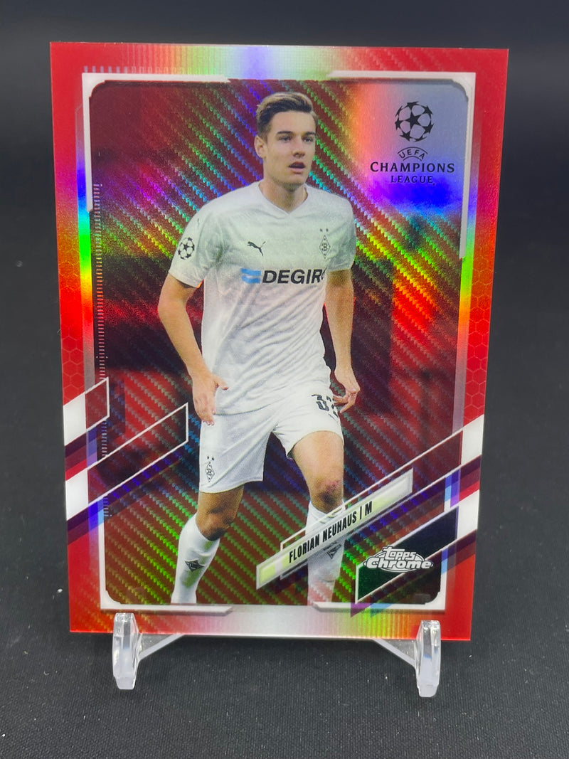 2020 TOPPS CHROME UEFA - RED FIBER - F. NEUHAUS -