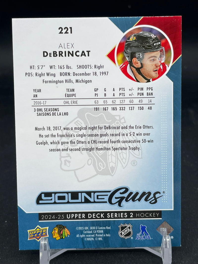 2024 UPPER DECK SERIES TWO - YOUNG GUNS RENEWED - A. DEBRINCAT -