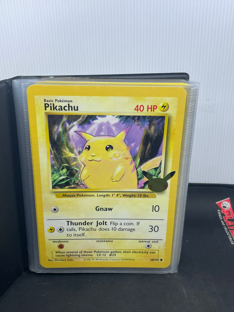 POKEMON CELEBRATIONS JUMBO CARD COLLECTION WITH BINDER