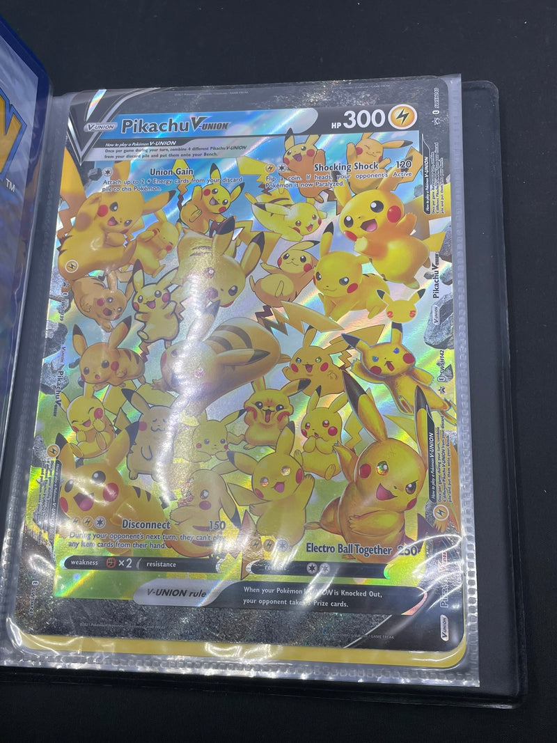 POKEMON CELEBRATIONS JUMBO CARD COLLECTION WITH BINDER