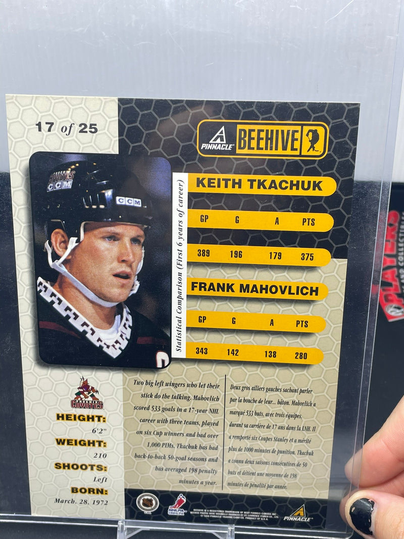 1998 PINNACLE BEEHIVE - JUMBO BEEHIVE TEAM - K. TKACHUK -