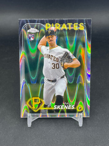 2024 TOPPS CHROME UPDATE - RAYWAVE REFRACTOR - P. SKENES - #USC88 - RC