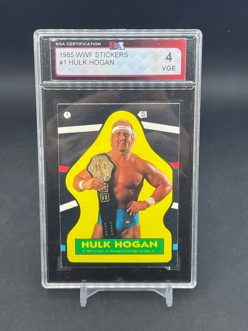 1985 WWF STICKERS - H. HOGAN -
