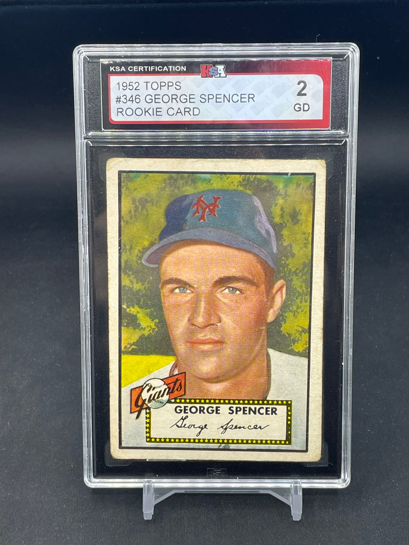 1952 TOPPS - G. SPENCER -