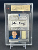 2012 IN THE GAME - ULTIMATE GOALIE LEGEND - J. BOWER -